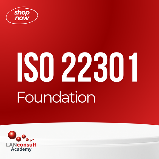 ISO/IEC 22301 E-Learning Foundation | Online/PECB Certified