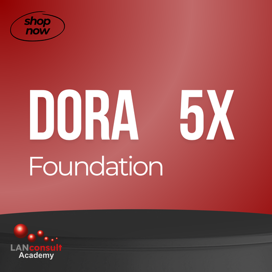 BUNDLE: 5x PECB DORA Foundation (Virtual Classroom — Trainer-Led, 2 Days + Exam + Certification)